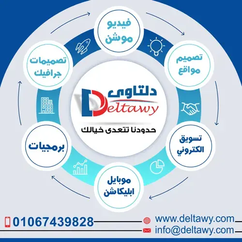 ركة دلتاوي " شركة مصرية رسمية رائدة في مجال تصميم وتطوير البرمجيات . تعمل " شركة دلتاوي " في مجال تصميم برامج إدارة الحسابات وإدارة الموارد البشرية